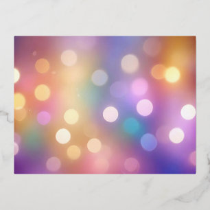 Abstract Sparkles Background Wallpaper Graphic Art Foil Holiday Postcard