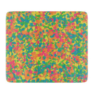 Abstract Speckled Pattern Cutting Board