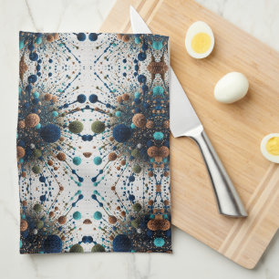 Abstract Sphere Cluster Blanket Kitchen Towel