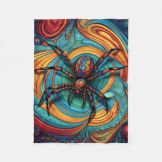 ABSTRACT SPIDER BLANKET