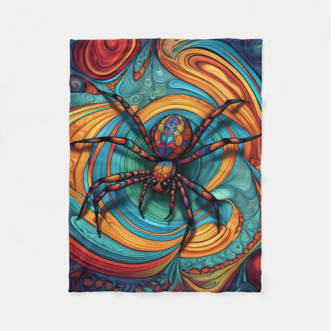 ABSTRACT SPIDER BLANKET (Front)