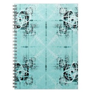 Abstract Spiral Delight Spiral Notebook
