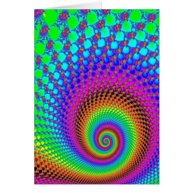 Abstract Spiral Fractal (Front)