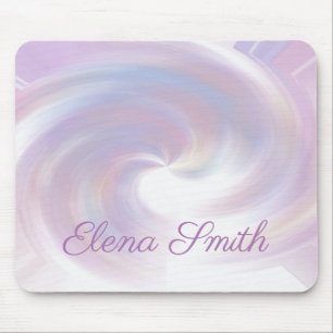 Abstract Spiral Mouse Pad