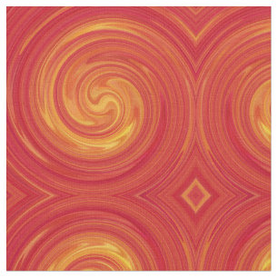Abstract Spiral Swirl Pattern #58 Fabric