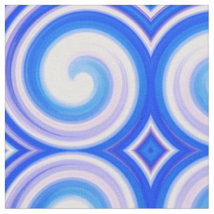 Abstract Spiral Swirl Pattern #82 Fabric