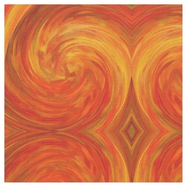 Abstract Spiral Swirl Pattern #87 Fabric (Close Up)