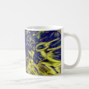 Abstract splash background coffee mug