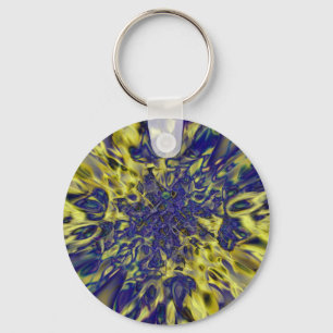 Abstract splash background keychain