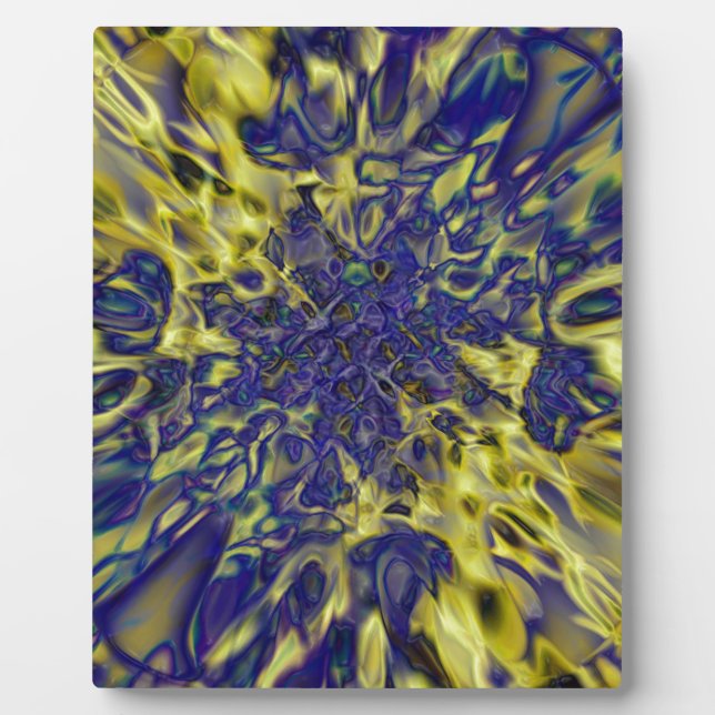 Abstract splash background plaque (Front)