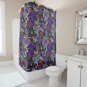 Abstract splatter brush modern stylishly fashionab