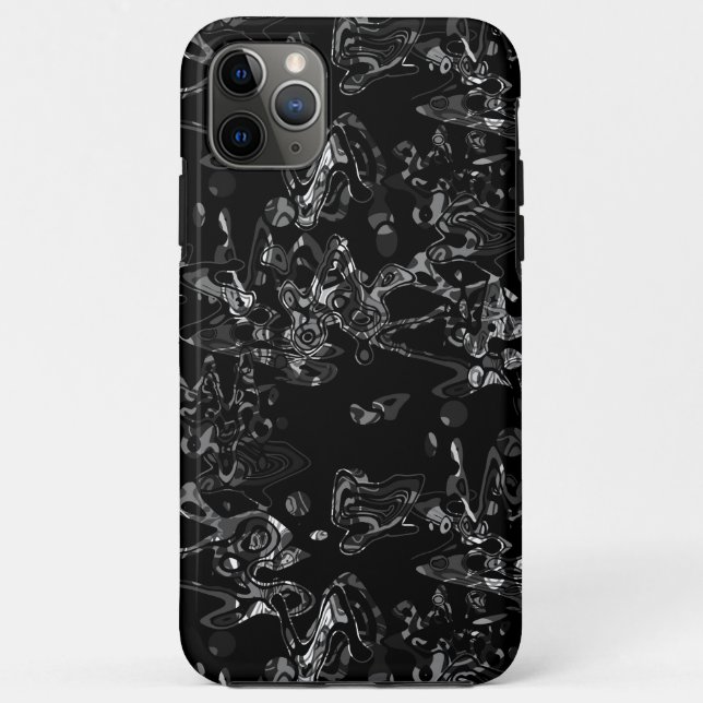 Abstract splatter brush modern stylishly fashionab Case-Mate iPhone case (Back)