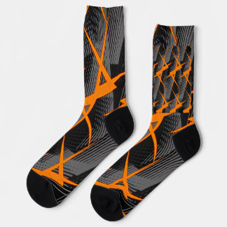 abstract sports socks
