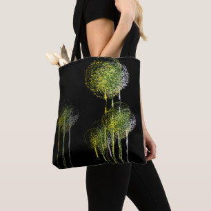 Abstract Spring Flower Trees #3 Tote Bag