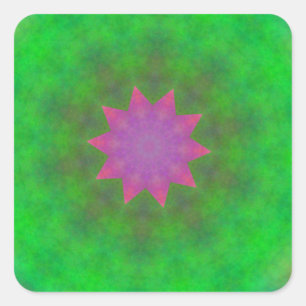 Abstract Square Sticker