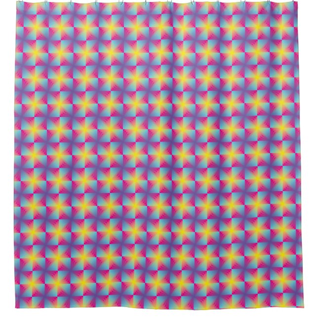 Abstract square vector mosaic (Front)