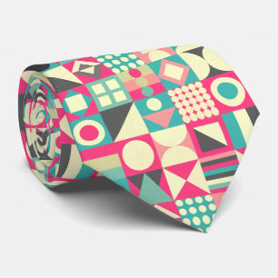 Abstract Squares 110419 Tie