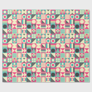 Abstract Squares 110419 Wrapping Paper