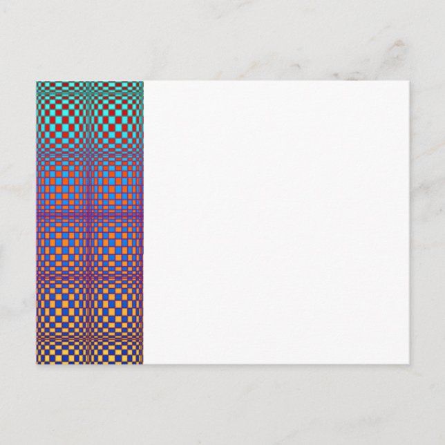 Abstract Squares 2 Postcard (Front)