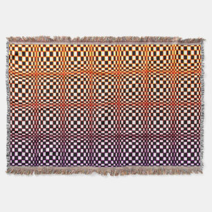Abstract Squares 3 Throw Blanket