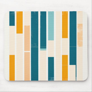 abstract squares in list of light colors mouse pad