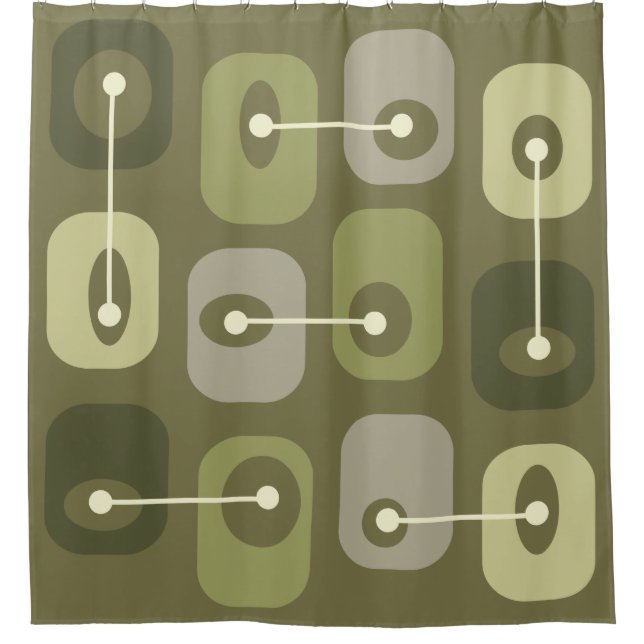 Abstract Squishy Cubes Olive Green (Front)