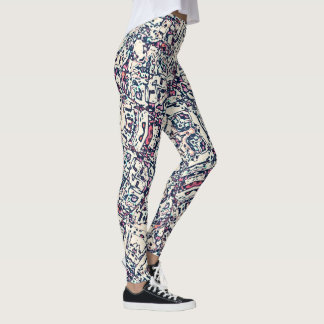 Abstract Star Leggings