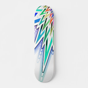 Abstract Star Skateboard