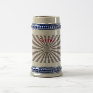 Abstract Starburst Thunder_Cove  Beer Stein
