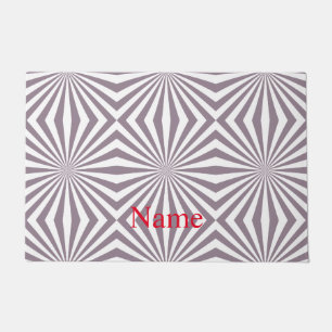 Abstract Starburst Thunder_Cove Doormat