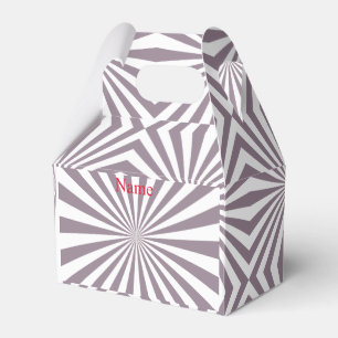 Abstract Starburst Thunder_Cove Favor Box