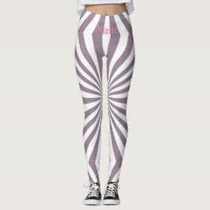 Abstract Starburst Thunder_Cove Leggings