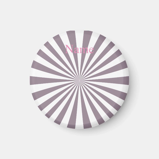 Abstract Starburst Thunder_Cove Magnet (Front)