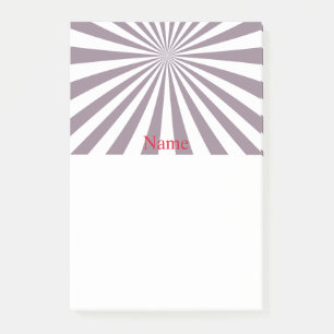 Abstract Starburst Thunder_Cove Post-it Notes