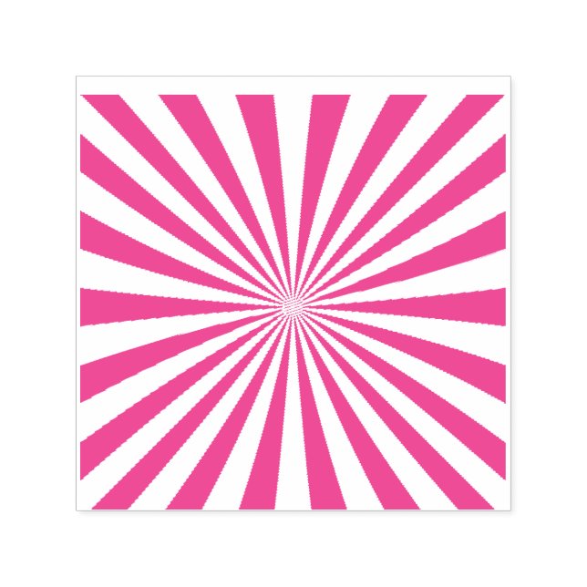 Abstract Starburst Thunder_Cove  Self-inking Stamp (Design)