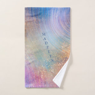 Abstract Starry Heavens Hand Towel