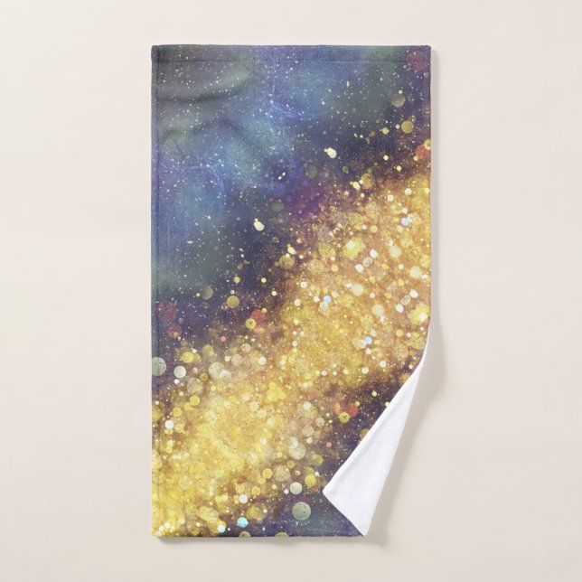 Abstract Starry Skies Bath Towel Set (Hand Towel)