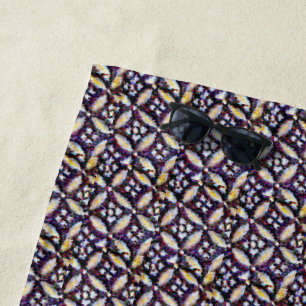 Abstract Stars Beach Towel