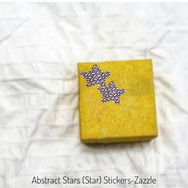 Abstract Stars Star Sticker (Creator Uploaded)