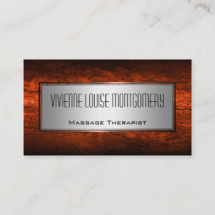 Abstract & Steel Modern Professional Business Card