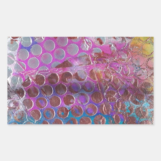 Abstract Sticker (Front)