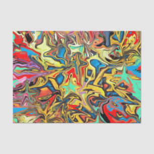 Abstract Street Art  Tissue Paper