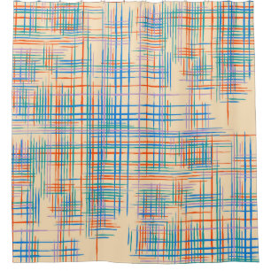 Abstract stripes, colourful ethnic grass mat.