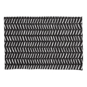 Abstract Stripes Horizontal Vintage Background Pillowcase