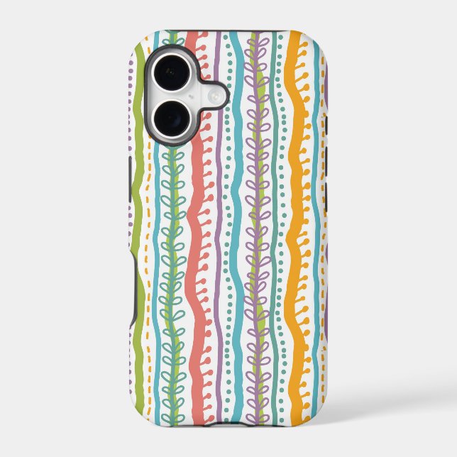 Abstract Stripes Vertical Pattern (Back)