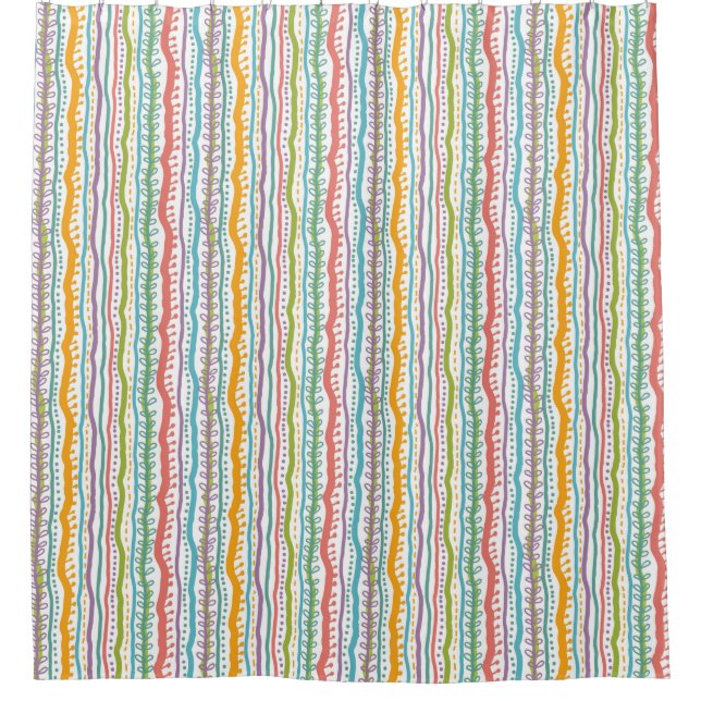 Abstract Stripes Vertical Pattern (Front)