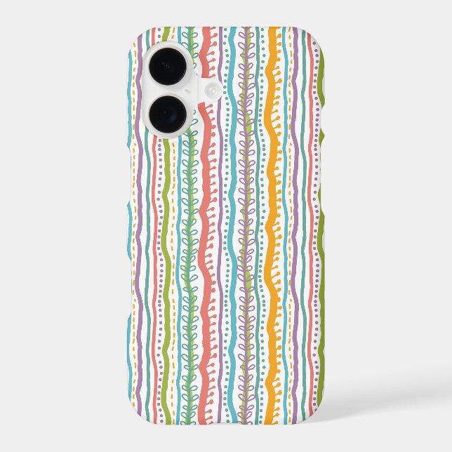 Abstract Stripes Vertical Pattern (Back)