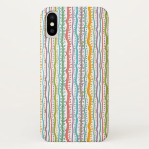 Abstract Stripes Vertical Pattern Case-Mate iPhone Case