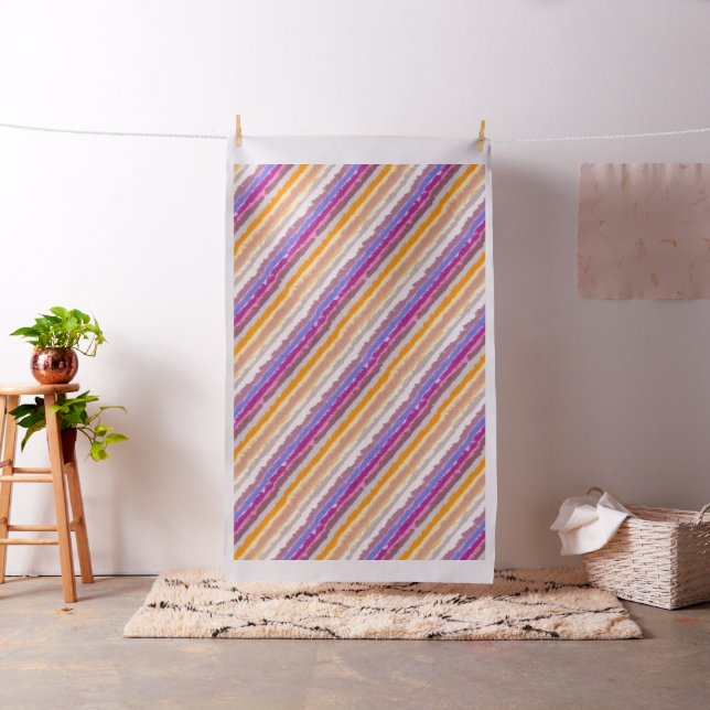 Abstract Studio Stripes Fabric (In Situ)