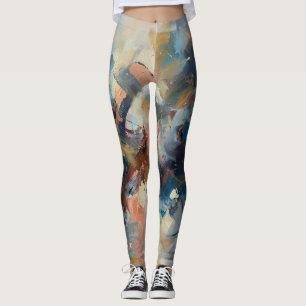 Abstract Style Leggings
